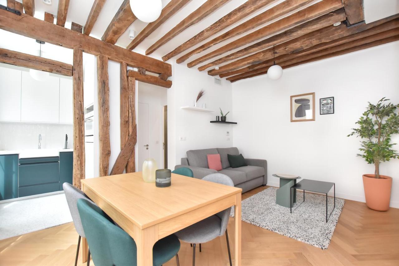 Authentic Apartment 1Br-4P Republique - Le Marais ปารีส ภายนอก รูปภาพ